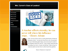 Tablet Screenshot of acarver.weebly.com