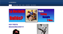 Desktop Screenshot of larockola.weebly.com