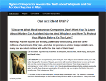 Tablet Screenshot of caraccidentutah.weebly.com
