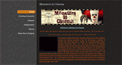 Desktop Screenshot of monstersincinema.weebly.com