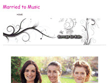 Tablet Screenshot of marriedtomusic.weebly.com