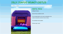 Desktop Screenshot of jollyjumpersbouncycastles.weebly.com