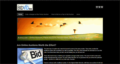 Desktop Screenshot of bidvid.weebly.com