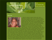 Tablet Screenshot of laurensenglishportfolio.weebly.com