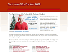 Tablet Screenshot of menschristmasgifts.weebly.com