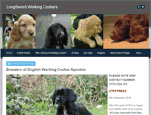Tablet Screenshot of longswordworkingcockers.weebly.com