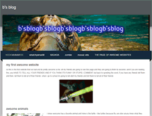 Tablet Screenshot of boulgersblog.weebly.com