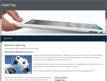 Tablet Screenshot of gratis-ting.weebly.com