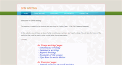 Desktop Screenshot of noorhafizahrubaaispmwriting.weebly.com