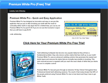 Tablet Screenshot of premiumwhiteprofessional.weebly.com