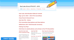 Desktop Screenshot of eastlakepta.weebly.com