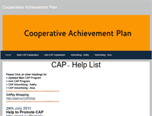 Tablet Screenshot of capadvertising.weebly.com