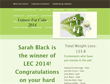 Tablet Screenshot of lettuceeatcake.weebly.com