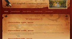 Desktop Screenshot of ahenglish2reviewproject.weebly.com