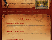 Tablet Screenshot of ahenglish2reviewproject.weebly.com