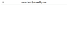 Tablet Screenshot of luxnajha.weebly.com