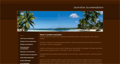 Desktop Screenshot of accommodationau.weebly.com