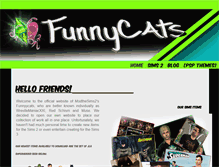 Tablet Screenshot of funnyycats.weebly.com