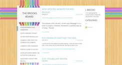 Desktop Screenshot of chicodbrooks.weebly.com