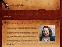 Tablet Screenshot of chelseamiles.weebly.com