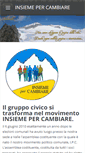 Mobile Screenshot of insiemepercambiare.weebly.com