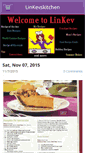 Mobile Screenshot of linkevskitchen.weebly.com