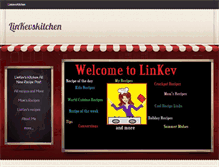 Tablet Screenshot of linkevskitchen.weebly.com