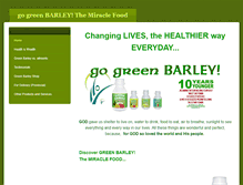 Tablet Screenshot of gogreenbarley.weebly.com