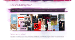 Desktop Screenshot of leesclubbarghaar.weebly.com