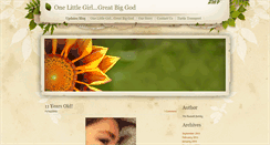 Desktop Screenshot of onelittlegirl.weebly.com