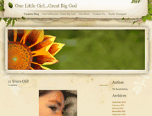 Tablet Screenshot of onelittlegirl.weebly.com