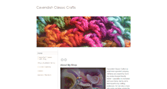 Desktop Screenshot of cavendishclassiccrafts.weebly.com
