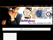 Tablet Screenshot of elegantwatches.weebly.com