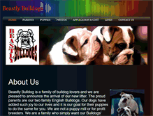 Tablet Screenshot of beastlybulldogs.weebly.com