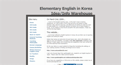 Desktop Screenshot of englishclassinkorea.weebly.com