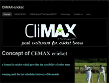 Tablet Screenshot of climaxcricket.weebly.com