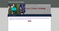 Desktop Screenshot of outlet-louis-vuitton.weebly.com