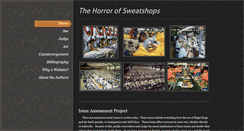 Desktop Screenshot of horrorsofsweatshops.weebly.com