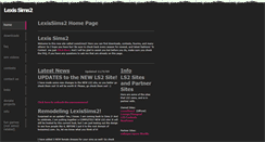 Desktop Screenshot of lexissims2.weebly.com