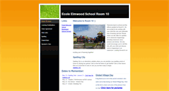 Desktop Screenshot of elmwoodroom10.weebly.com