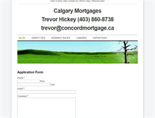 Tablet Screenshot of calgarymortgages.weebly.com