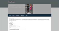 Desktop Screenshot of meezhelpsyou.weebly.com