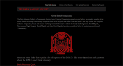 Desktop Screenshot of darkmasonicorder.weebly.com