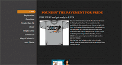 Desktop Screenshot of poundinthepavementforpride.weebly.com