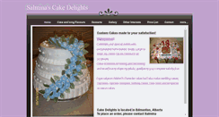 Desktop Screenshot of cake-delights.weebly.com