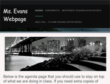 Tablet Screenshot of msevansreadingclasses.weebly.com