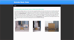 Desktop Screenshot of emiratesbankdubai.weebly.com