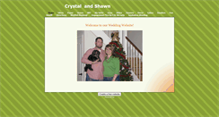 Desktop Screenshot of crystalnshawn.weebly.com