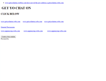 Tablet Screenshot of getyochaton.weebly.com