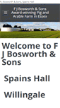 Mobile Screenshot of fjbosworthandsons.weebly.com